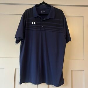 Under Armour Men's Dark Blue Polo Shirt